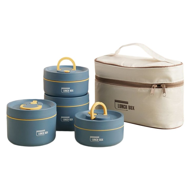 Lunchbox voor onderweg met meerdere lagen 17