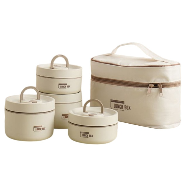 Lunchbox voor onderweg met meerdere lagen 21