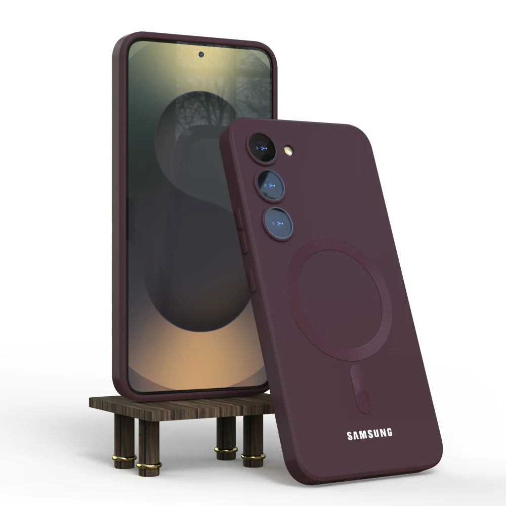 Magnetische Beschermcase voor Samsung Galaxy S25 S24 S23 S22 S21 Plus S20 FE A56 A55 A54 A36 A35 A16 9