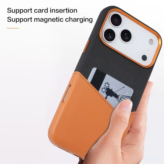 Magnetische Hoes voor iPhone met Kaartinvoeging 3