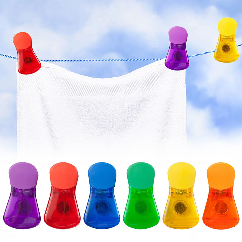 Magnetische Voedselsluitclips Set van 6 1