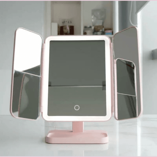 Make-up Spiegel met LED-verlichting en 3 Kleuren 1