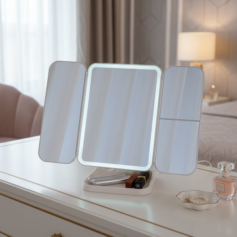 Make-up Spiegel met LED-verlichting en 3 Kleuren 3