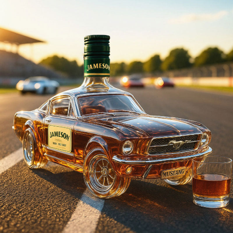 Mannen Whiskykaraf Auto Vorm Mustang Decoratief Accent 5
