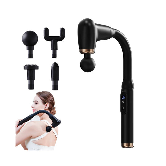 Massage Pistool Voor Zelfmassage Met Lange Handgreep - Beste Massage Gun Voor Sporters 0