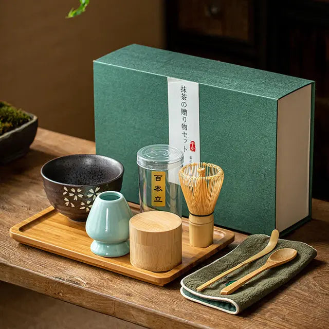 Matcha Cadeauset Traditioneel voor Theeliefhebbers 8