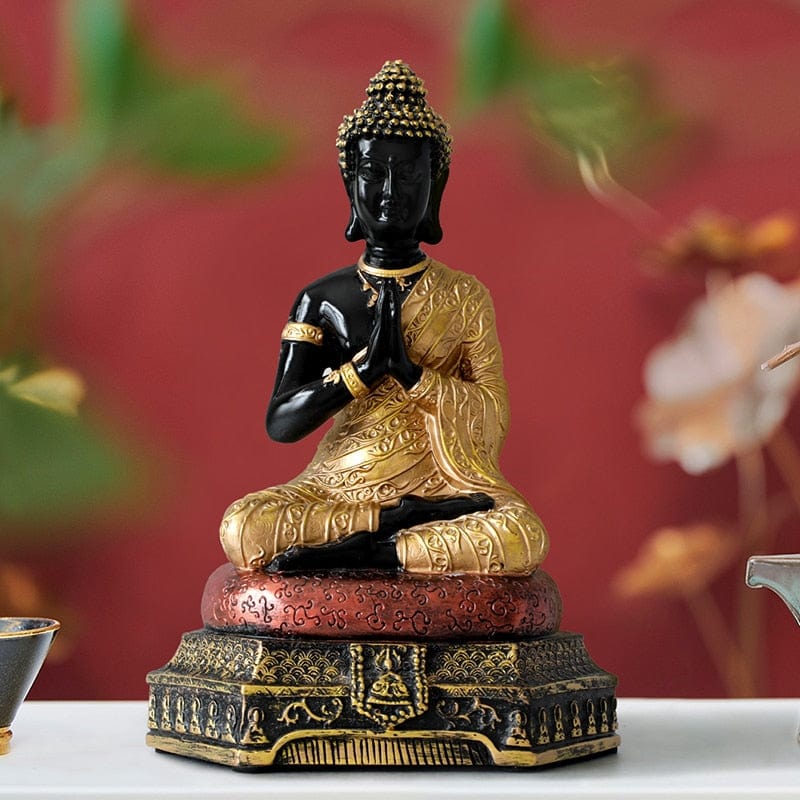 Meditating Buddha Statue Decorative Art 1