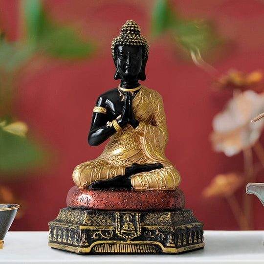 Meditating Buddha Statue Decorative Art 1