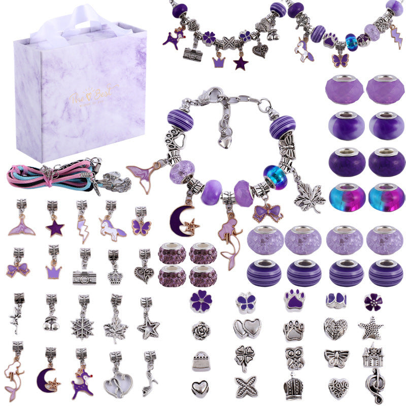Meisjes DIY Sieraden Set met Bedels 10