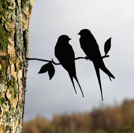 Metalen Tuindecoratie Vogels voor Buiten 4