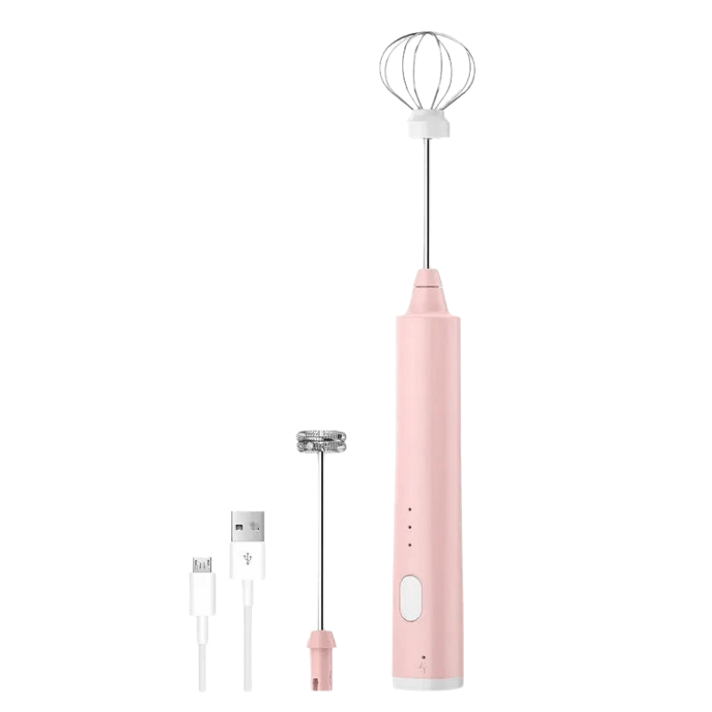 Mini Handmixer voor Keuken en Koffie 0