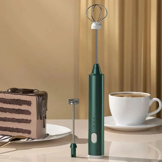 Mini Handmixer voor Keuken en Koffie 1