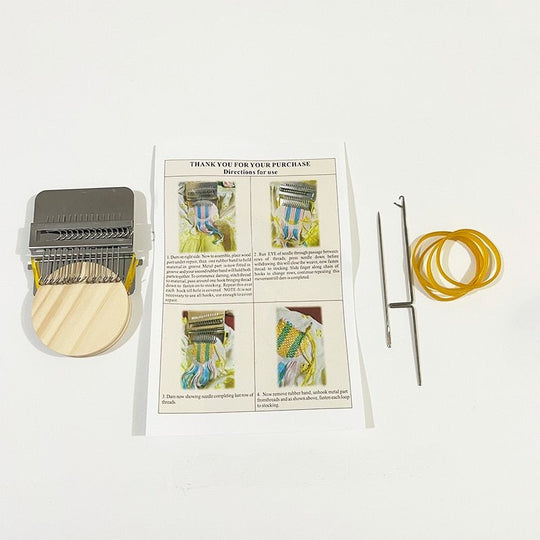 Mini Loom Machine voor Creatief Weven 8
