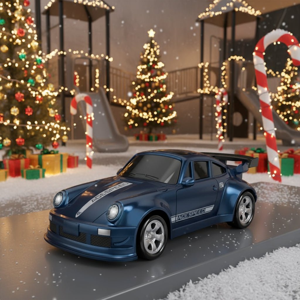 Mini RC Auto 1:64 met Driftfunctie en 2,4 GHz Afstandsbediening 8