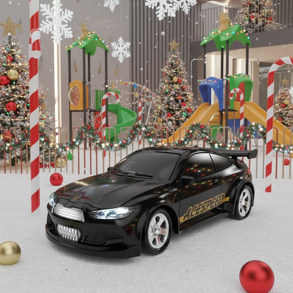 Mini RC Auto 1:64 met Driftfunctie en 2,4 GHz Afstandsbediening 9