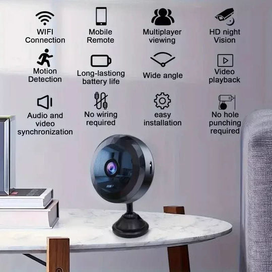Mini WiFi-camera voor Discrete Bewaking 4