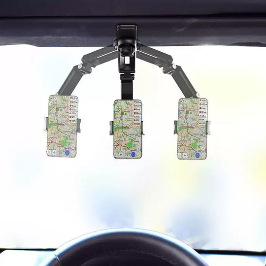 Mobiele Telefoonhouder Auto Draaibaar met Verstelbare Arm voor Navigatie 2