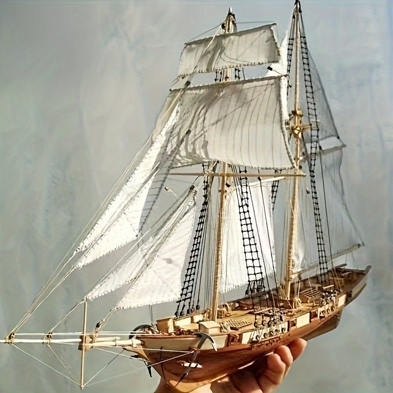 Modelbouw Schip Houten Zeilschip Gedetailleerd voor Botenliefhebbers 1