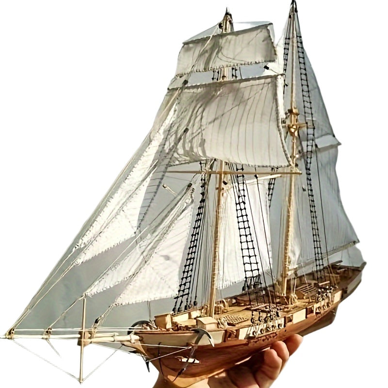 Modelbouw Schip Houten Zeilschip Gedetailleerd voor Botenliefhebbers 3