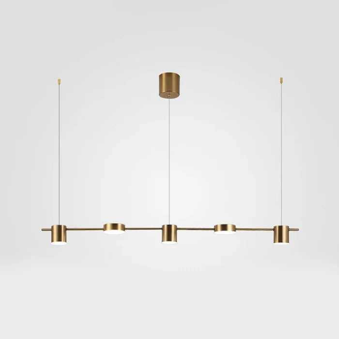 Moderne Hanglamp AuraDrum Aluminium 4