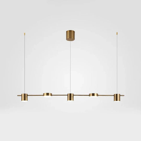 Moderne Hanglamp AuraDrum Aluminium 4