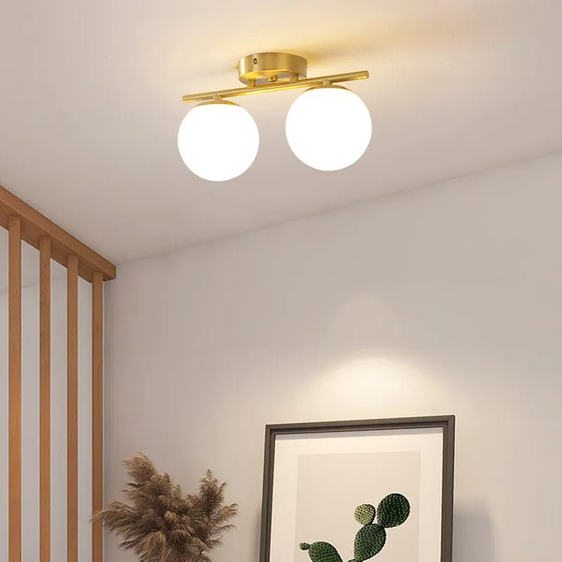 Moderne Hanglamp Glasbal voor Woonkamer en Slaapkamer 4