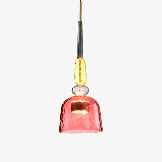 Moderne Hanglamp Sofia Met Gekleurd Glas 6