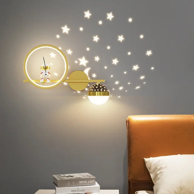 Moderne Kinderwandlamp Speels Ontwerp 3