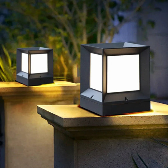 Moderne LED-buitenvloerlamp voor Tuin en Oprit 4