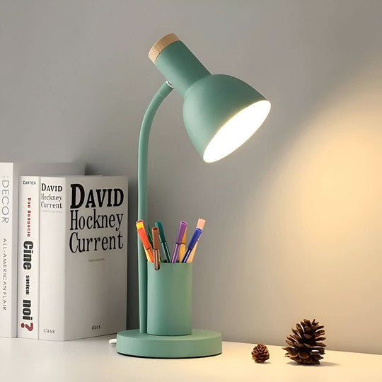 Moderne LED-bureaulamp met penhouder 4