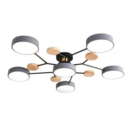 Moderne LED-plafondlamp Scandinavisch Design 11