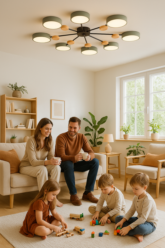 Moderne LED-plafondlamp Scandinavisch Design 3