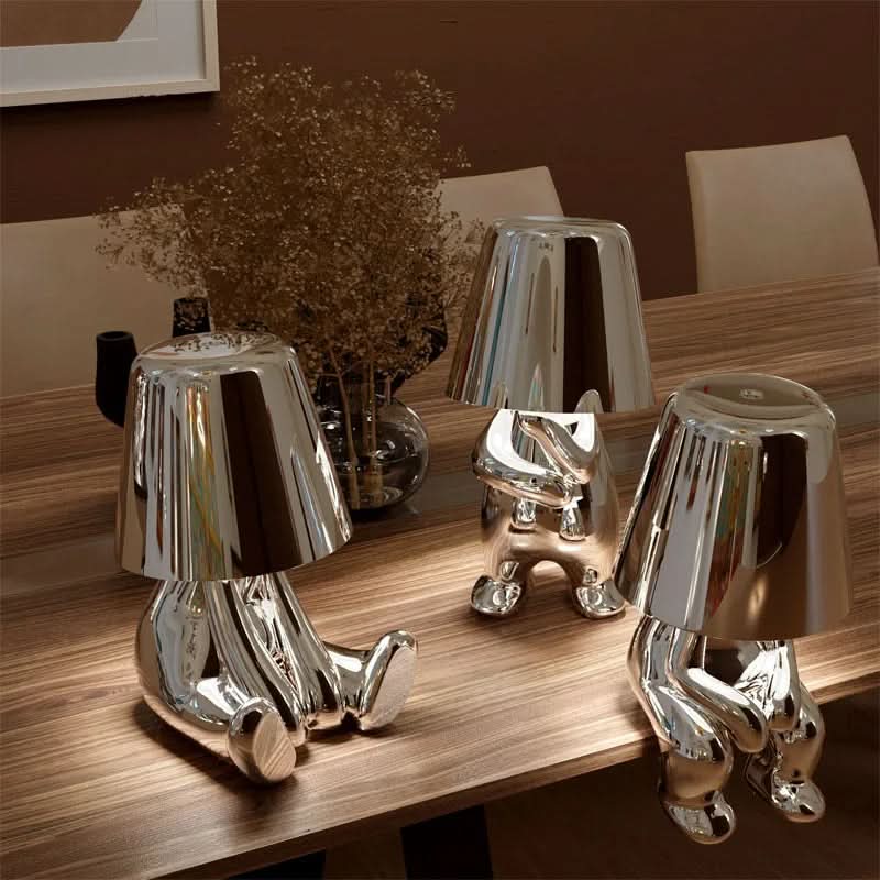 Moderne LED Tafellamp met Dimbare Functie 4