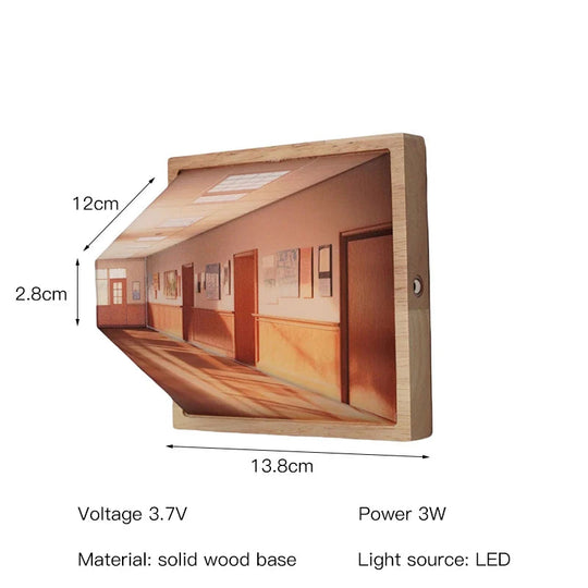 Moderne LED Verlichting Muurkunst Lamp voor Thuisdecoratie 9