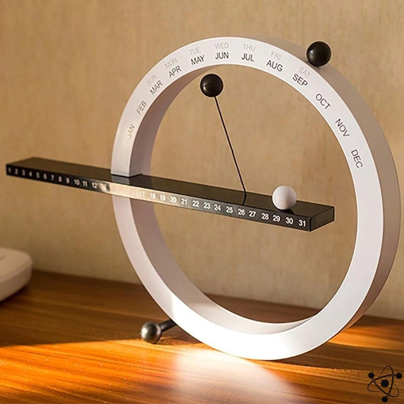 Moderne Magnetische Perpetuele Kalender Bureau Accessoire Minimalistisch Design 0