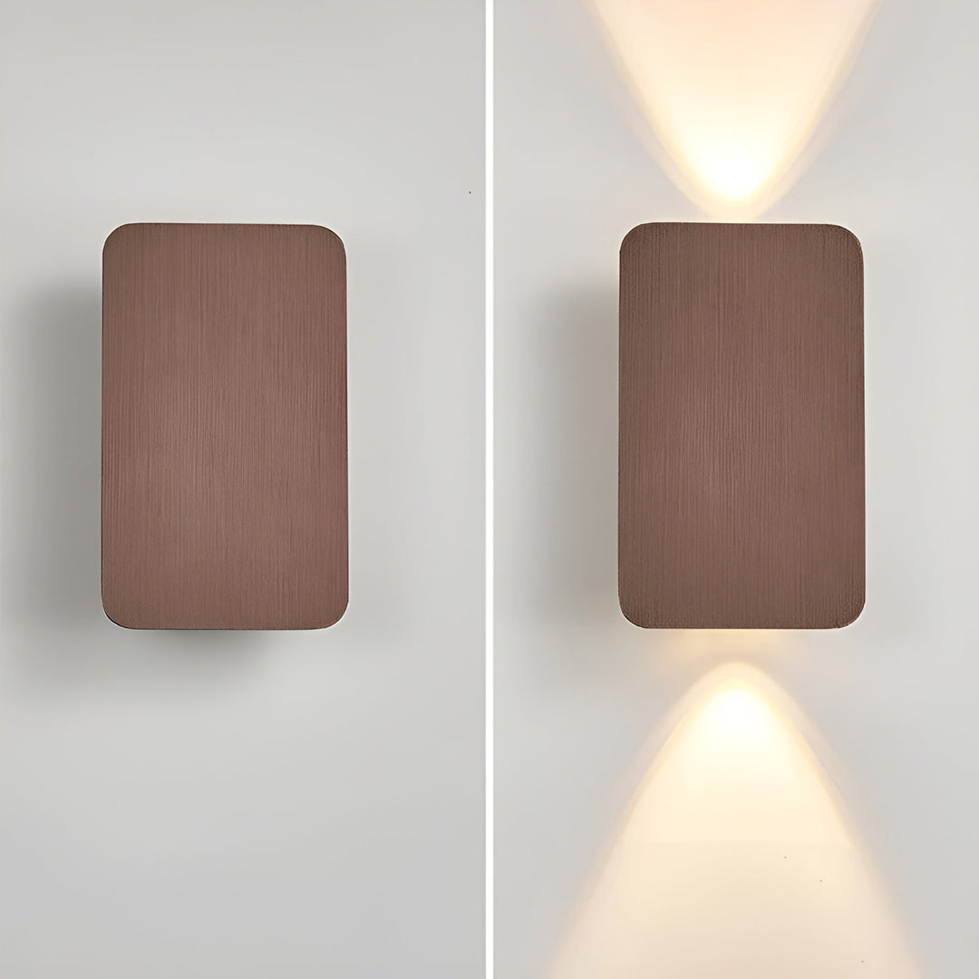 Moderne Mini Rechthoekige LED Wandlamp voor Binnen 6