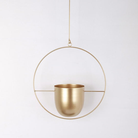 Moderne Muurplantenhanger Minimalistisch Design 9