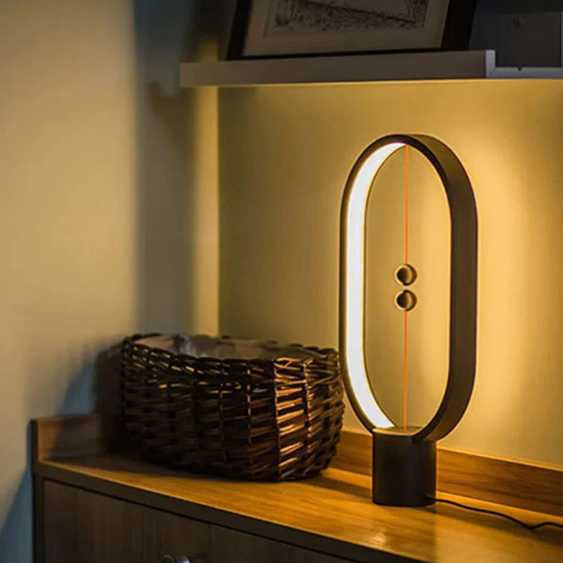 Moderne Nachtlamp Mini Balans voor Sfeervolle Verlichting in Slaapkamer 3