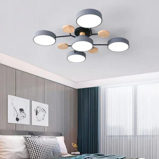 Moderne Plafondlamp Scandinavisch Ontwerp 8