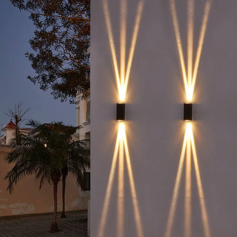 Moderne Rechthoekige LED Buiten Wandlamp 7