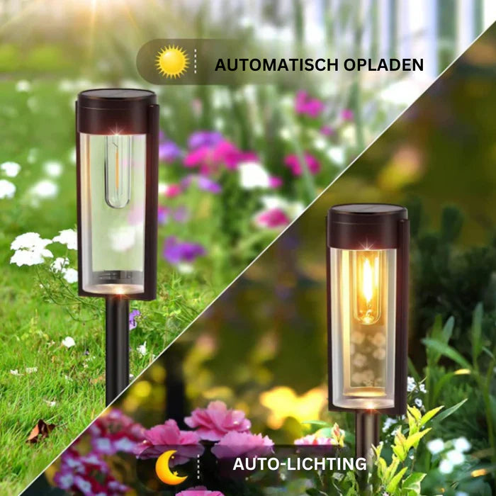 Moderne Tuinlampen Solar Voor Buitenverlichting en Sfeervolle Tuinlampjes 2