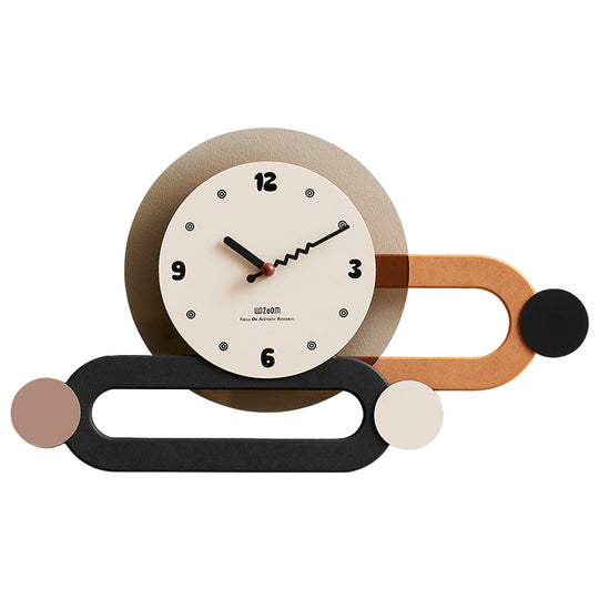 Moderne Wandklok 3D Ontwerp Minimalistisch Stijl 0