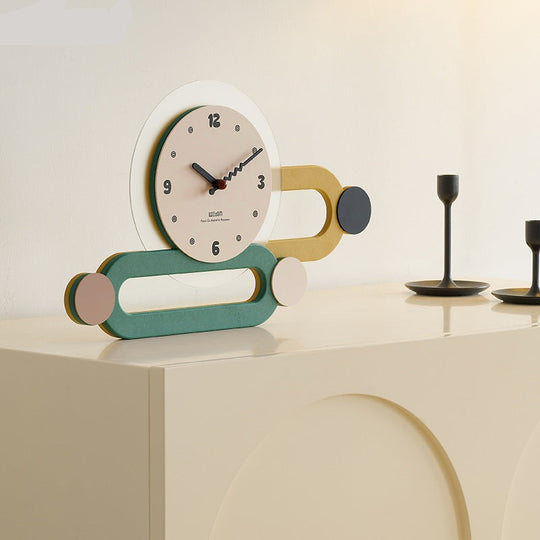 Moderne Wandklok 3D Ontwerp Minimalistisch Stijl 5