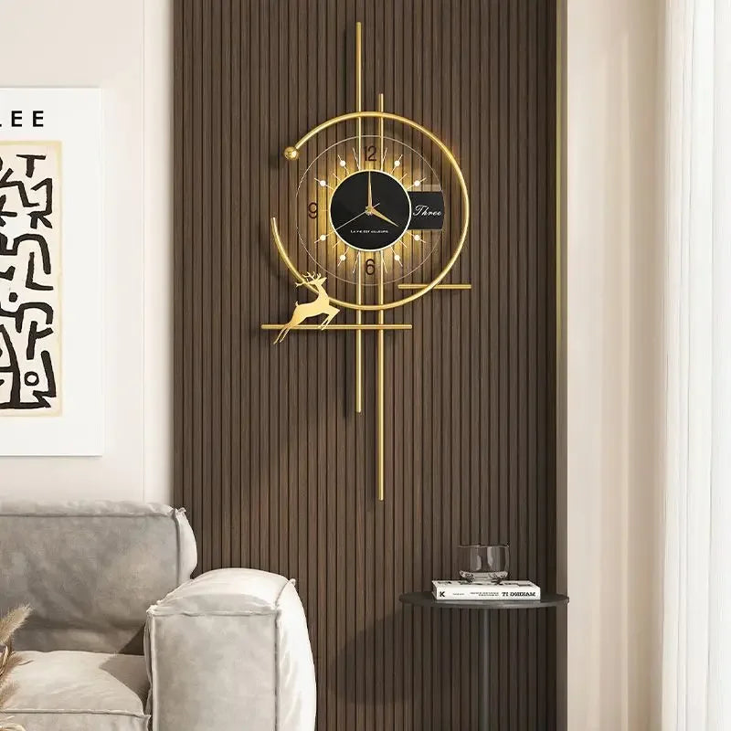 Moderne Wandklok Artistiek Ontwerp 5