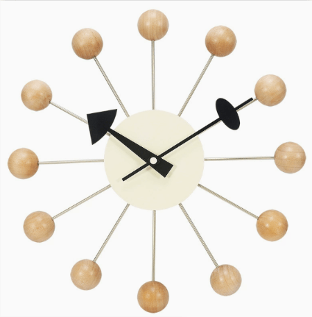 Moderne Wandklok Met Decoratief Metalen Ontwerp 32 cm 9