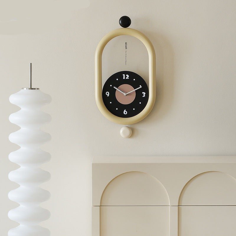 Moderne Wandklok met 3D-Design en Stille Beweging 5