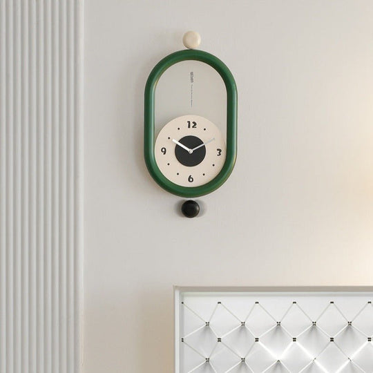 Moderne Wandklok met 3D-Design en Stille Beweging 6