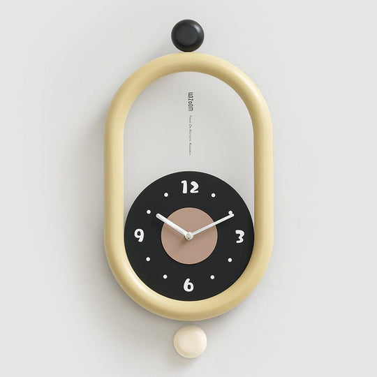 Moderne Wandklok met 3D-Design en Stille Beweging 8