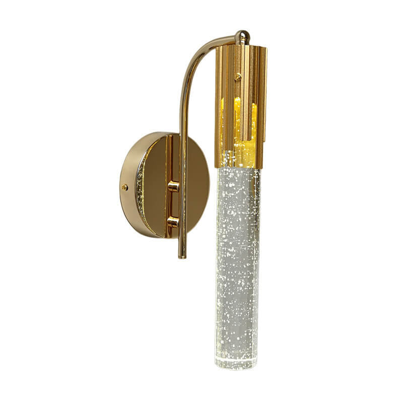 Moderne Wandlamp Gouden Kristallen Stijl 2