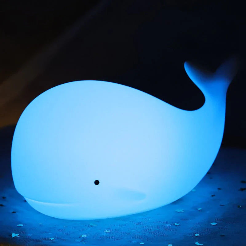 Nachtlampje Walvis met Kleurverandering voor Kinderen 5
